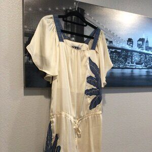UTTI Dress with patchwork, beads